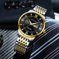 Dinar Brand Luxury Men's New Fashion Stainless Steel Watch...