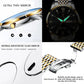 Dinar Brand Luxury Men's New Fashion Stainless Steel Watch...