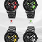 The Alloy Wheel Watch With Rotating Alloy Wheel and Stainless Steel Strap.